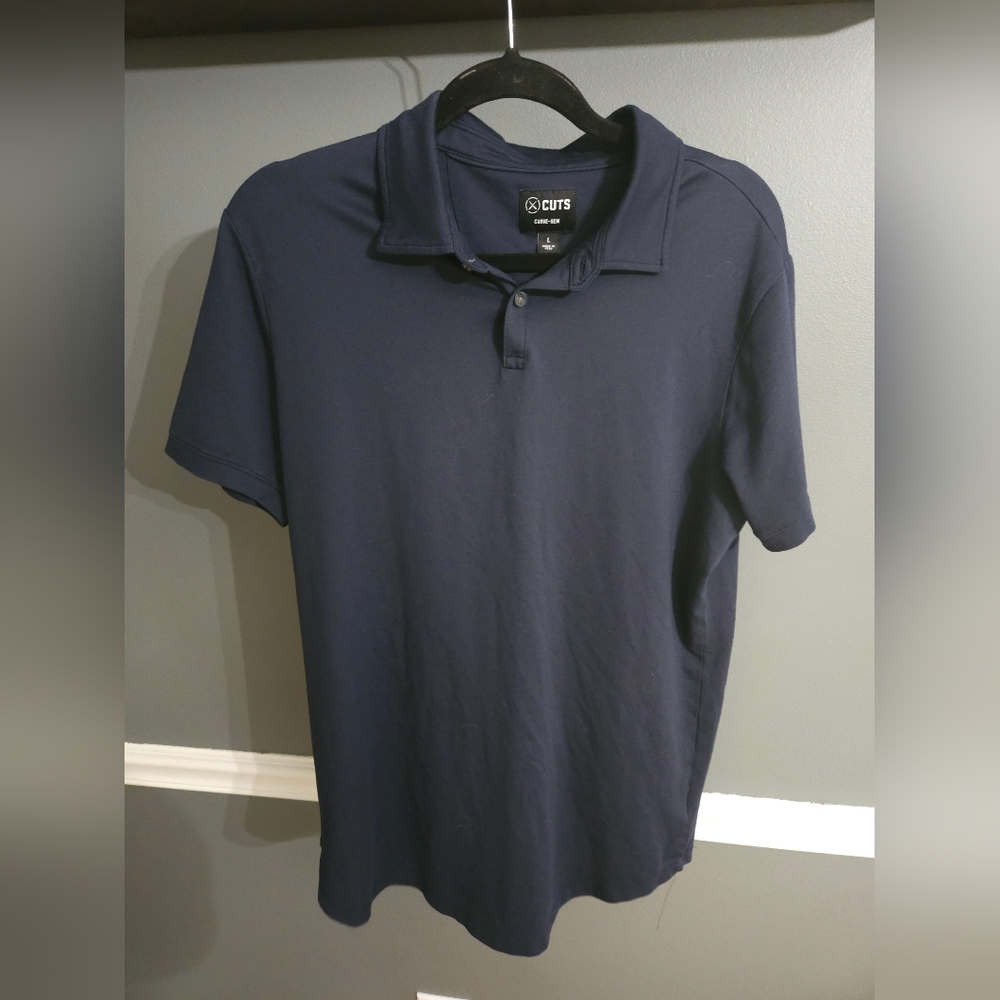 Cuts Clothing COZ Polo- Navy